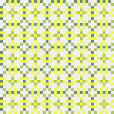 Soyut çapraz desenli üretken hesaplama sanatı çizimi