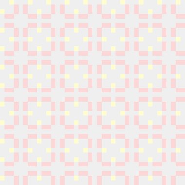 Soyut çapraz desenli üretken hesaplama sanatı çizimi