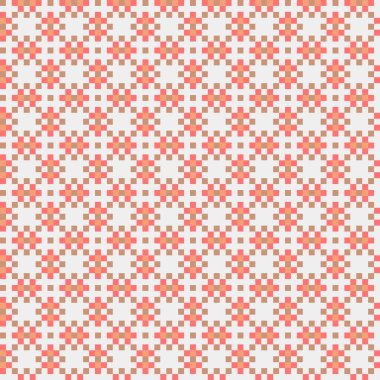 Soyut Geometrik Desen, üretken hesaplayıcı sanat vektörü çizimi