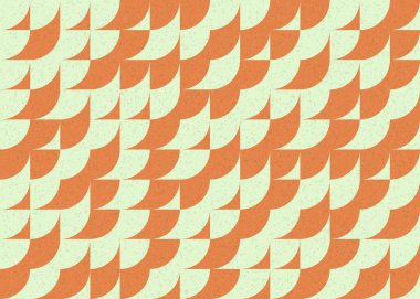 Soyut Geometrik Desen, üretken hesaplama sanatı, vektör illüstrasyonu 