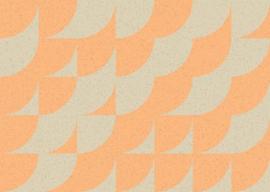 Soyut Geometrik Desen, üretken hesaplama sanatı, vektör illüstrasyonu 