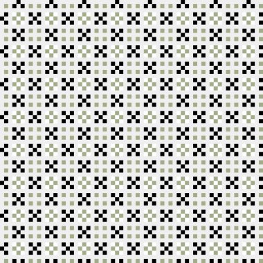 Soyut çapraz desenli üretken hesaplama sanatı çizimi