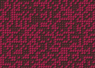 Soyut çapraz desen, üretken hesaplama sanatı illüstrasyonu