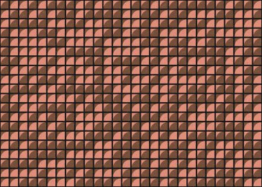 Soyut Geometrik Desen, üretken hesaplama sanatı, vektör illüstrasyonu 