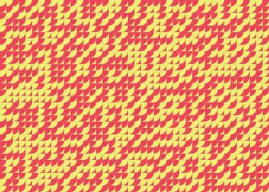 Soyut Geometrik Desen, üretken hesaplayıcı sanat vektörü çizimi