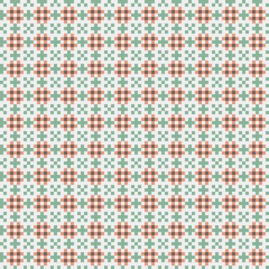 Soyut Geometrik Desen, üretken hesaplayıcı sanat vektörü çizimi