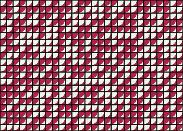 Schéma Croisé Abstrait Illustration Art Computationnel Génératif — Image vectorielle