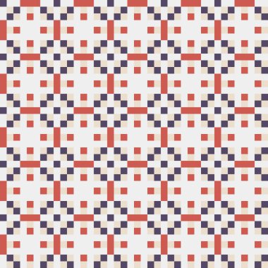 Soyut çapraz desenli üretken hesaplama sanatı çizimi