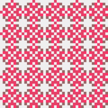 Soyut çapraz desenli üretken hesaplama sanatı çizimi