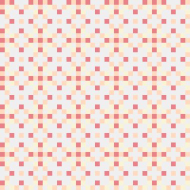 Soyut çapraz desenli üretken hesaplama sanatı çizimi