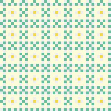 Soyut çapraz desenli üretken hesaplama sanatı çizimi