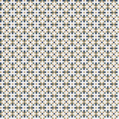 Soyut çapraz desenli üretken hesaplama sanatı çizimi