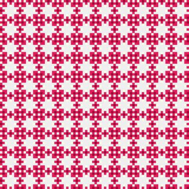 Soyut çapraz desenli üretken hesaplama sanatı çizimi