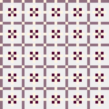 Soyut çapraz desenli üretken hesaplama sanatı çizimi