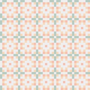 Soyut çapraz desenli üretken hesaplama sanatı çizimi