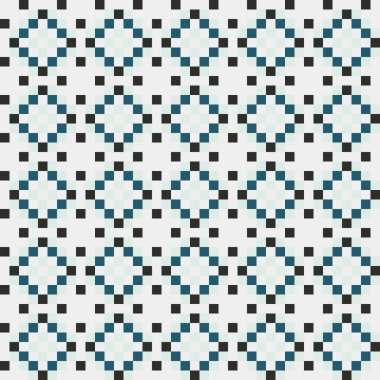 Soyut çapraz desenli üretken hesaplama sanatı çizimi