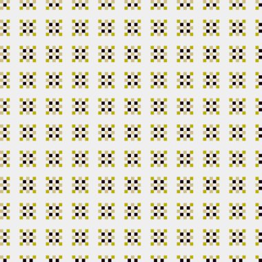 Soyut çapraz desenli üretken hesaplama sanatı çizimi