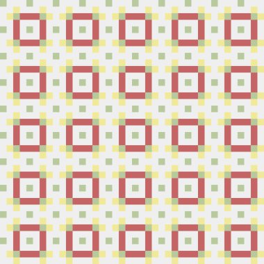 Soyut çapraz desenli üretken hesaplama sanatı çizimi