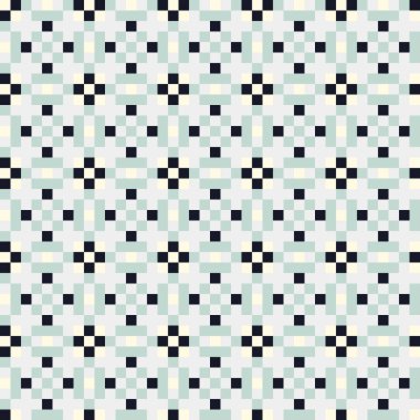 Soyut çapraz desenli üretken hesaplama sanatı çizimi