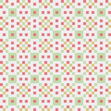 Soyut çapraz desenli üretken hesaplama sanatı çizimi