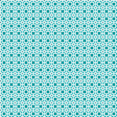 Soyut Geometrik Desen, üretken hesaplama sanatı, vektör illüstrasyonu 