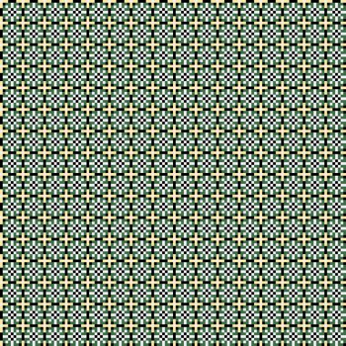 Soyut çapraz desen, üretken hesaplama sanatı illüstrasyonu