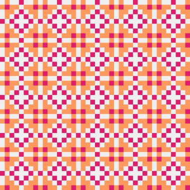 Soyut çapraz desen, üretken hesaplama sanatı illüstrasyonu