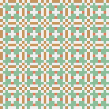 Soyut çapraz desen, üretken hesaplama sanatı illüstrasyonu