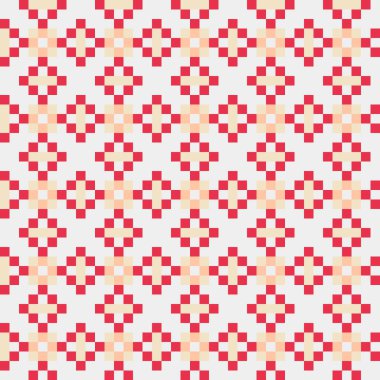 Soyut çapraz desen, üretken hesaplama sanatı illüstrasyonu