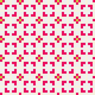 Soyut çapraz desen, üretken hesaplama sanatı illüstrasyonu