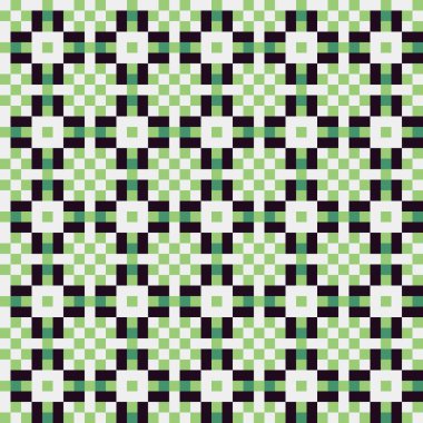 Soyut çapraz desen, üretken hesaplama sanatı illüstrasyonu