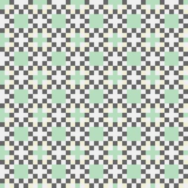 Soyut çapraz desen, üretken hesaplama sanatı illüstrasyonu