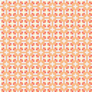 Soyut çapraz desen, üretken hesaplama sanatı illüstrasyonu