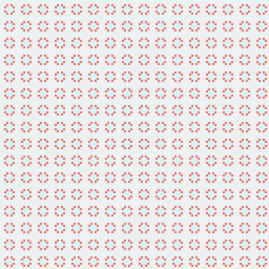 Soyut çapraz desen, üretken hesaplama sanatı illüstrasyonu