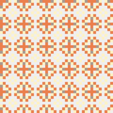 Soyut çapraz desen, üretken hesaplama sanatı illüstrasyonu