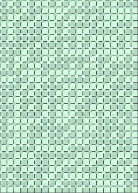 Soyut Geometrik Desen, üretken hesaplama sanatı çizimi