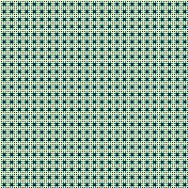 Soyut çapraz desenli üretken hesaplama sanatı çizimi