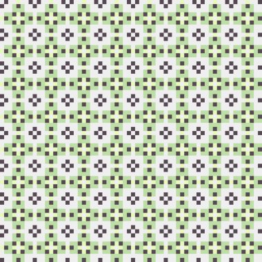 Soyut geometrik desen, üretici hesaplama vektörü çizimi