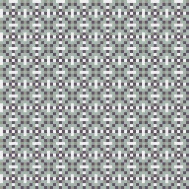 Soyut çapraz desen, üretken hesaplama sanatı, vektör illüstrasyonu 