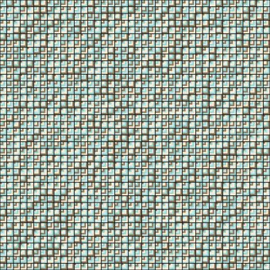 Soyut Geometrik Desen Üretken hesaplama sanatı, vektör illüstrasyonu