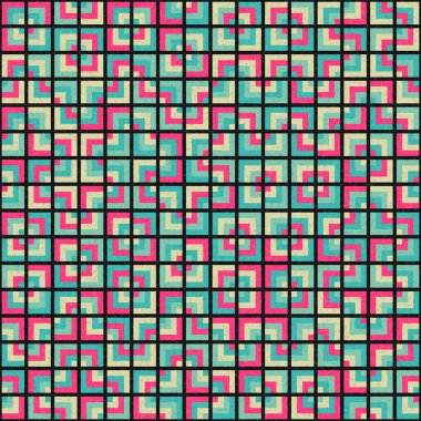 soyut geometrik desen, vektör illüstrasyonu 