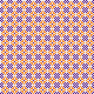 Soyut çapraz desen, üretken hesaplama sanatı, vektör illüstrasyonu 