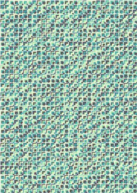 Soyut Geometrik Desen, üretken hesaplama sanatı çizimi