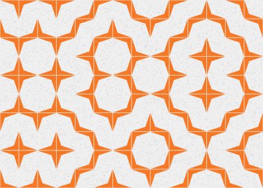 Soyut Geometrik Desen, üretken hesaplama sanatı çizimi