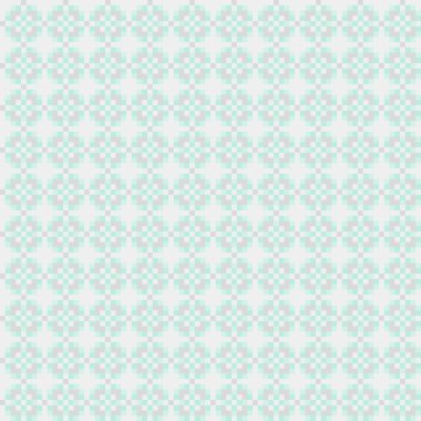 Soyut çapraz desen, üretken hesaplama sanatı, vektör illüstrasyonu 