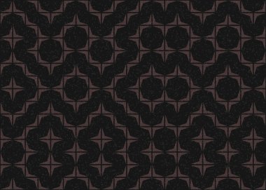 Soyut Geometrik Desen, üretken hesaplama sanatı çizimi