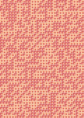 Soyut Geometrik Desen, üretken hesaplama sanatı çizimi