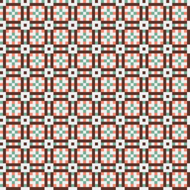 Soyut geometrik desen, üretici hesaplama vektörü çizimi