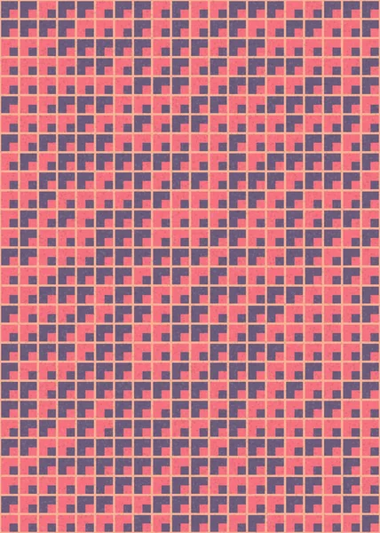 Soyut Geometrik Desen, üretken hesaplama sanatı çizimi