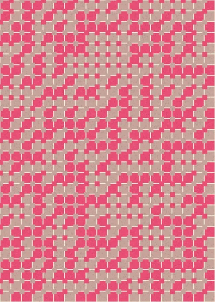 Soyut Geometrik Desen, üretken hesaplama sanatı çizimi